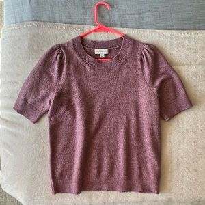 Free Assembly Women’s Short Sleeve Sweater Top - Size Medium